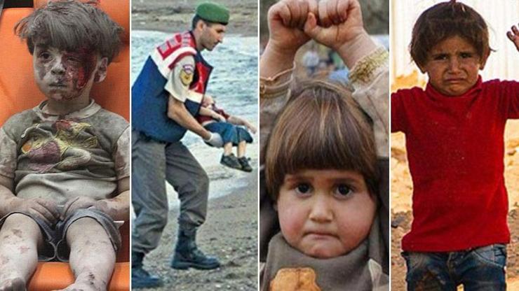 Suriyedeki savaşın sembol kareleri: Ümran, Aylan, Hüda...