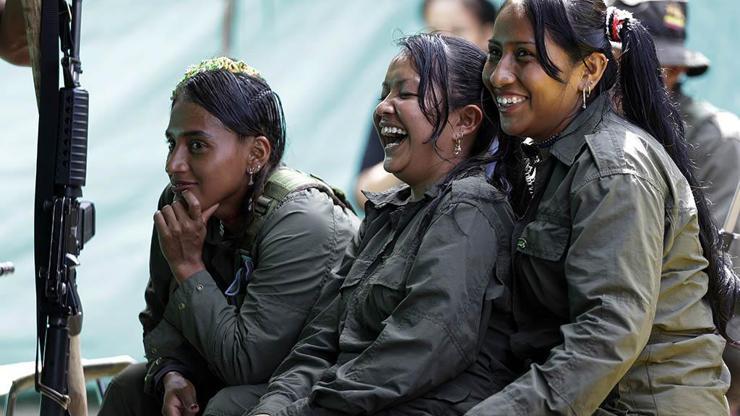 Kolombiyada FARC militanları silahsız yeni yaşamlarına hazırlanıyor