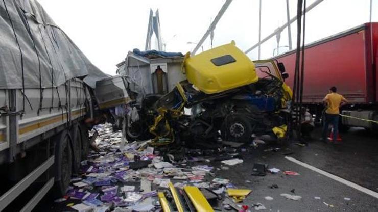 Yavuz Sultan Selim Köprüsü’nde ilk kaza selfie yüzünden