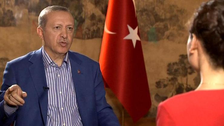 Cumhurbaşkanı Erdoğan, Çin televizyonuna konuştu