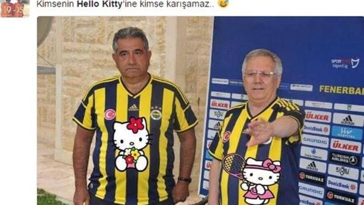 Fenerbahçe Hello Kittyle anlaşınca capsler