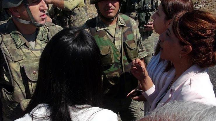 Güvenlik güçleri Figen Yüksekdağ ve Gültan Kışanakı Şırnaka sokmadı