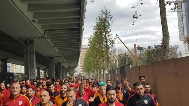 Derbi öncesi dikkat çeken görüntü