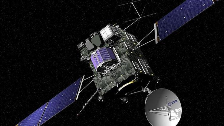 Rosetta kuyruklu yıldıza inip kendini imha edecek