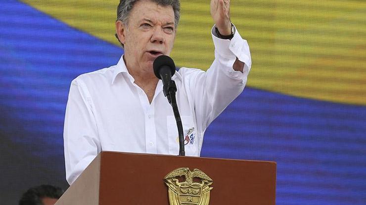 Nobel Barış Ödülü Kolombiya Devlet Başkanı Juan Manuel Santosa