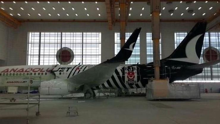 İşte Beşiktaşın uçağı