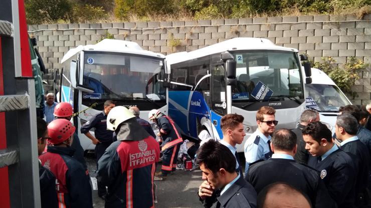 İstanbul Otogarında inanılmaz kaza: 1 ölü 2 yaralı