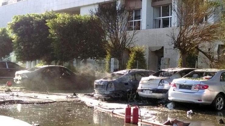 Antalya'da patlama