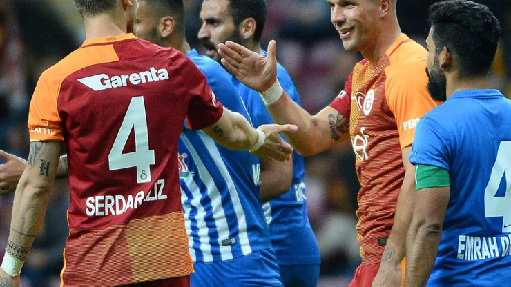 Galatasaray Dersimsporu 5-1le geçti