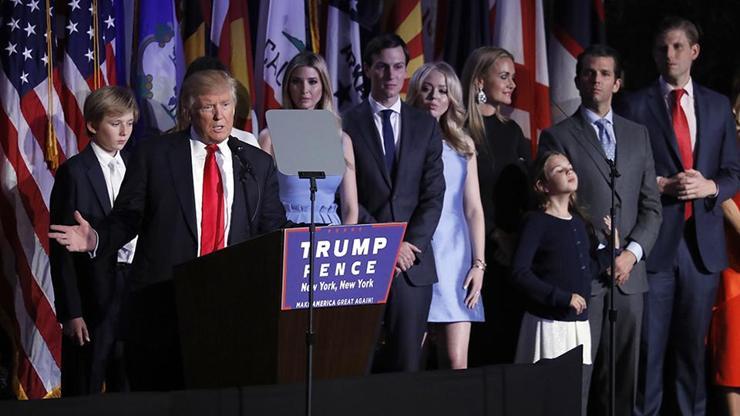 Donald Trumpın geniş ailesi