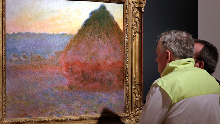 Monetnin eseri rekor fiyata satıldı