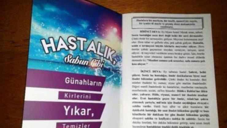 Hastalık bir definedir broşürü Sağlık Bakanına soruldu