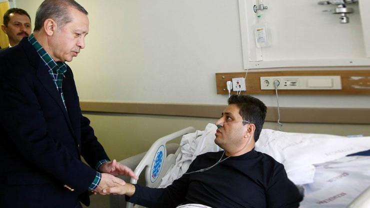 Cumhurbaşkanı Erdoğan hastanede yaralıları ziyaret etti