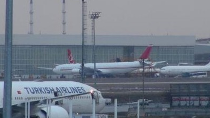 THYnin VIP uçağı İstanbula geldi