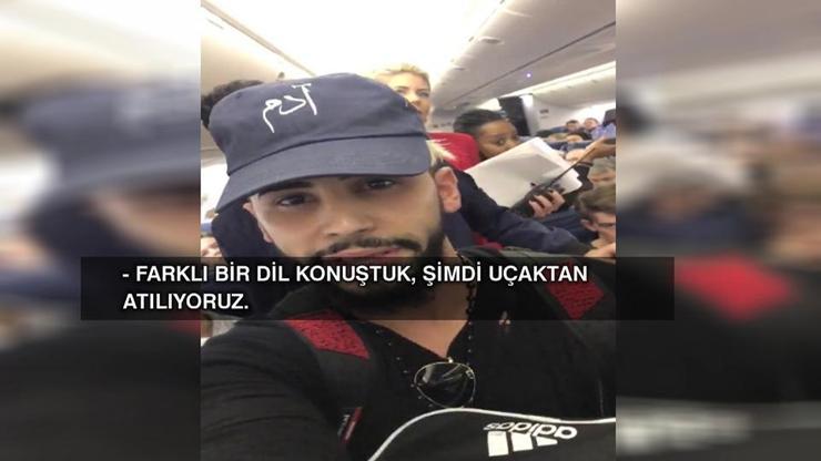 Arapça konuştukları için uçaktan atıldılar