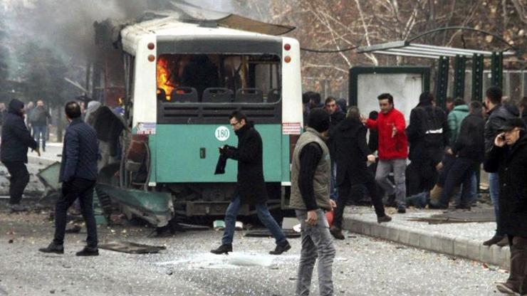 Kayseri bombalı saldırısı doğalgazlı otobüs planlanarak yapılmış