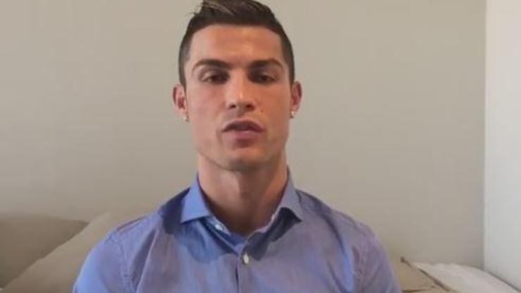 Ronaldodan Suriyeli çocuklara mesaj