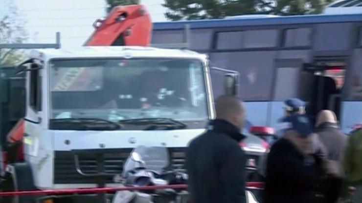 Kudüste kamyonlu saldırı