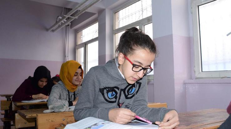 Diyarbakır Bağlardaki 8. sınıf öğrencisi Elif Çukurun TEOG zaferi