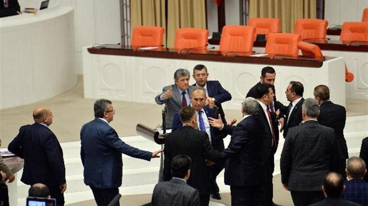 Mustafa Balbay konuştu, Mecliste tansiyon yükseldi