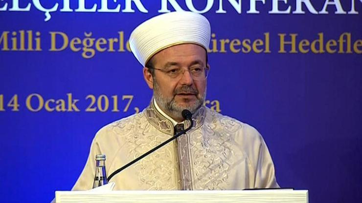 Diyanet İşleri Başkanı İslamofobiye dikkat çekti