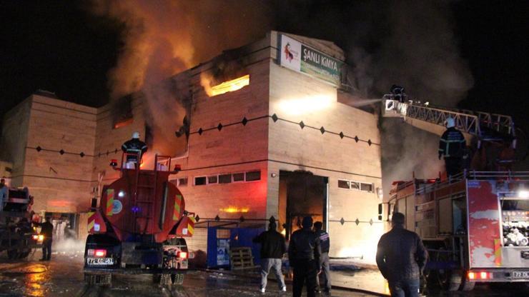 Batmanda fabrika yangını