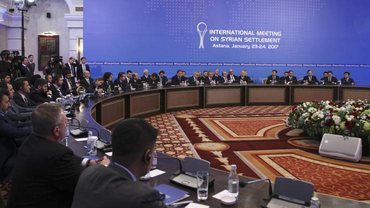 Türkiye ve Rusya garantörlüğünde Astana görüşmeleri başlıyor