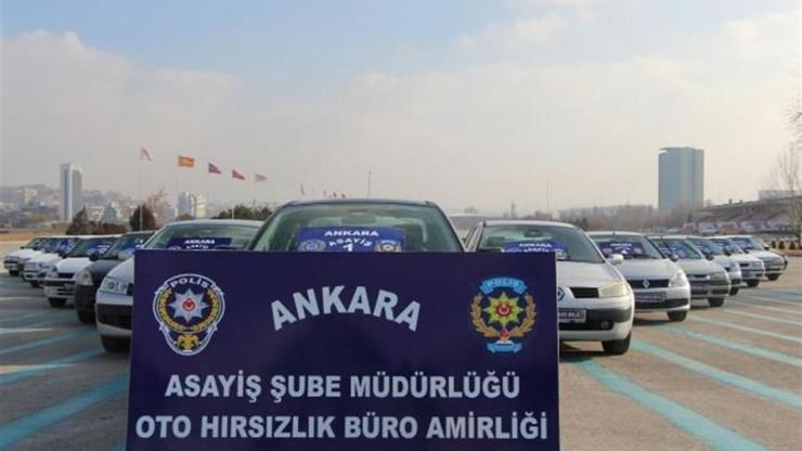 Ankara’da 51 otomobili çalıp parçalayan hırsızlık çetesi çökertildi