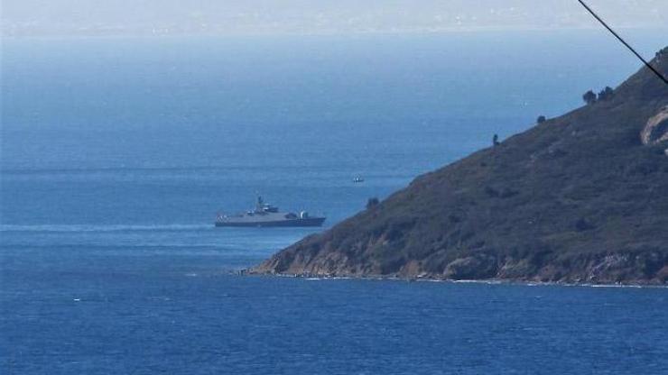 Kardak nöbetini Türk savaş gemisi devraldı