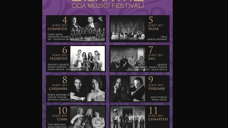 Türkiyenin en kapsamlı oda müziği festivali başlıyor