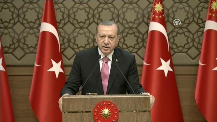 Cumhurbaşkanı Erdoğan:  Her şey tek adamda birleşecek diyorlar el insaf