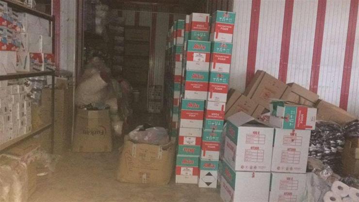 240 bin TLlik inşaat malzemesi çalan sahte nakliyecilere operasyon