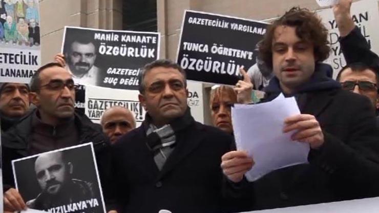 Odatv davası öncesinde gazeteciler Ahmet Şıkın tutuklanmasındaki çelişkiye işaret etti