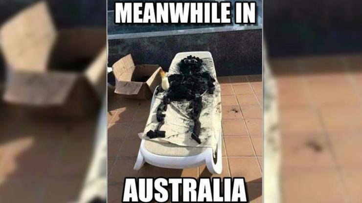 Avustralyada sıcaklık rekoru kırıldı
