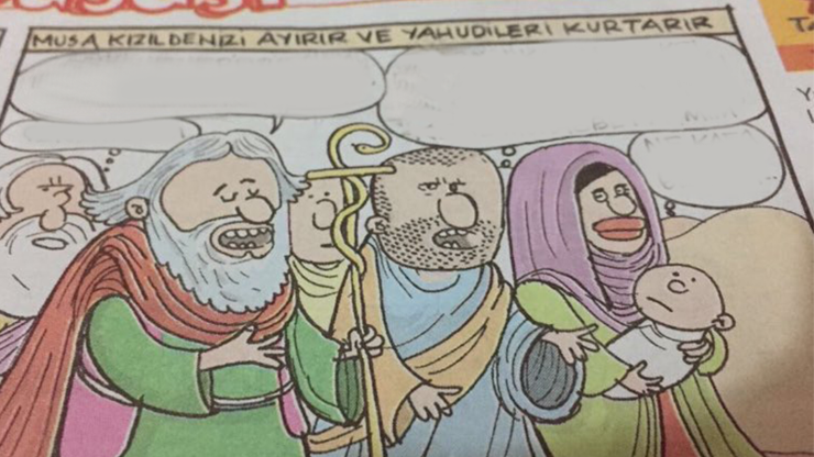 Hazreti Musa karikatürüne tepki