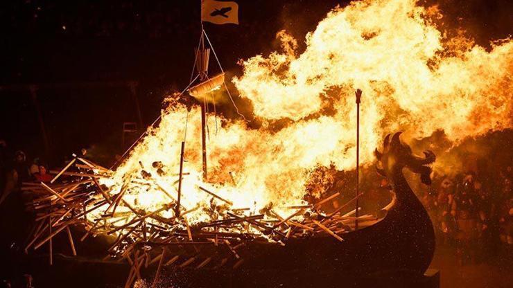 Savaş sahnelerini aratmayan Viking Festivali