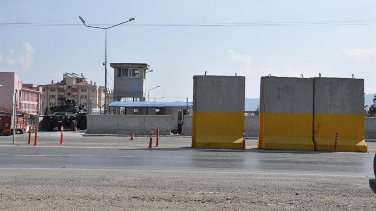 Gaziantepte olası terör saldırılarına karşı beton bloklu önlem