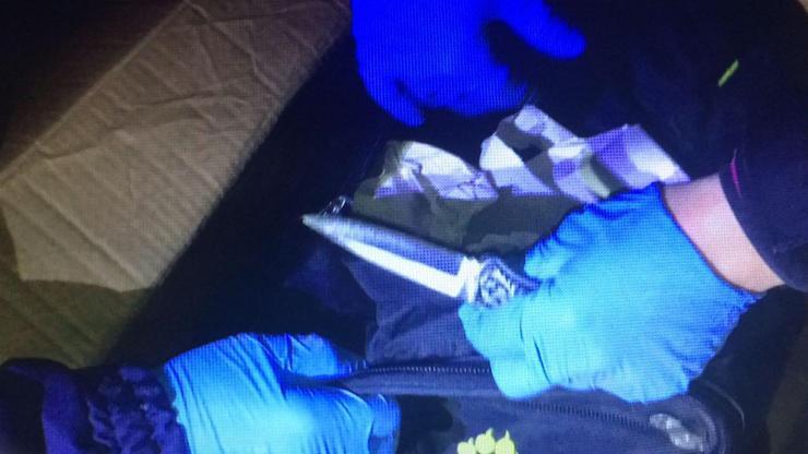 Kargo şiketine narkotik baskını: Şila 10 kilo afyon sakızını buldu