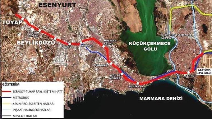 Metrobüse paralel metro geliyor