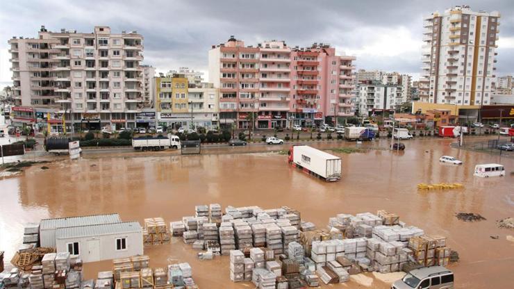 Mersin sular altında