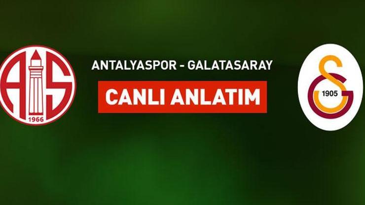 Antalyaspor - Galatasaray canlı yayın