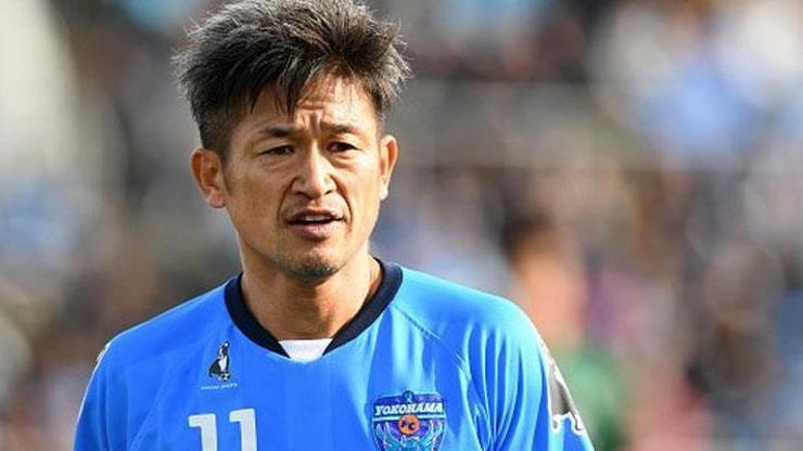 50 yaşındaki futbolcu Kazuyoshi Miura