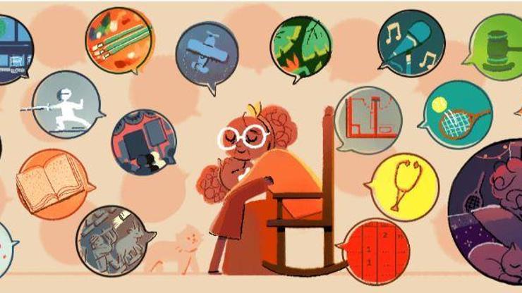 Google 8 Mart Dünya Kadınlar Günü doodleına gizlenmiş Türk kadını