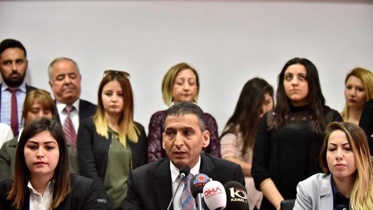 8 Mart açıklamasında kadın avukatı iten Baro Başkanından açıklama: Refleks