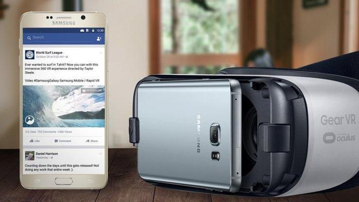 Gear VR için geliştirlen Facebook 360 yayınlandı