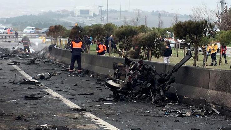 Büyükçekmecede düşen helikopterin ait olduğu Kuğu Havacılıktan açıklama