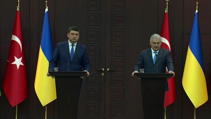 Ukrayna Başbakanından Türkiyeye teşekkür