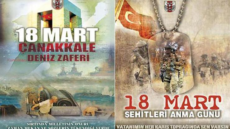 TSKnın Atatürksüz Çanakkale afişleri tepki gördü