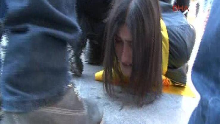 Ankarada Hayır bildirisi dağıtan 11 kişi gözaltına alındı