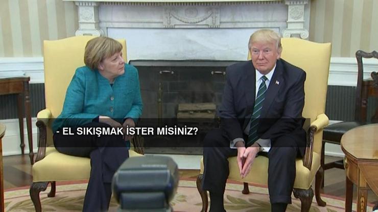 Trumpın gündemden düşmeyen tokalaşmaları